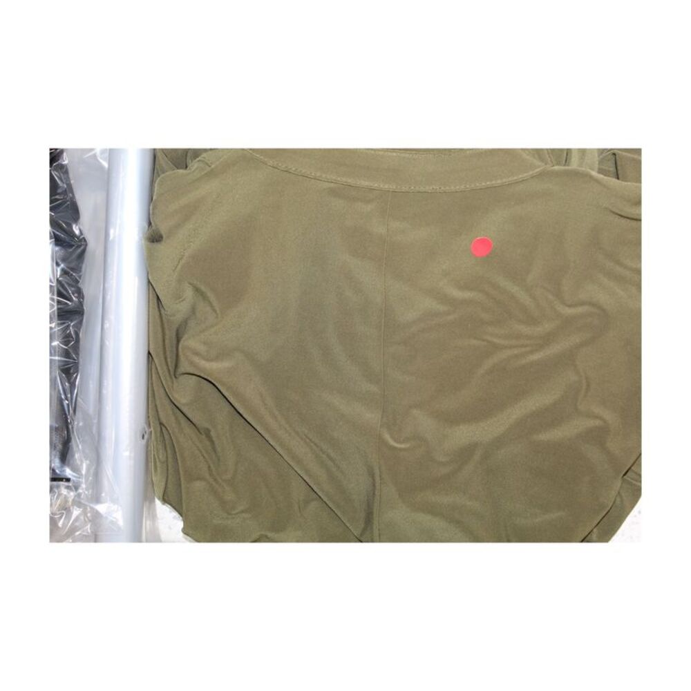 Tommy Hilfiger Womens Collared Tie Front Shirt Dress, Green, 8, DM - Picture 3 of 3